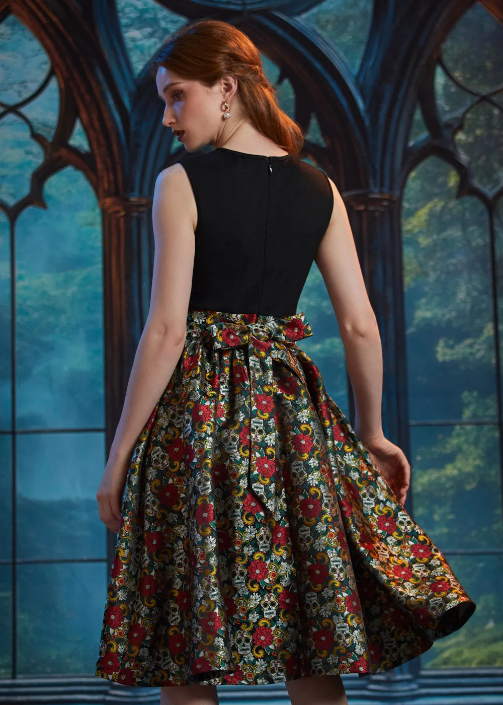 Afterlife of the Party Fit & Flare Dress sold by Modcloth product image thumbnail 4