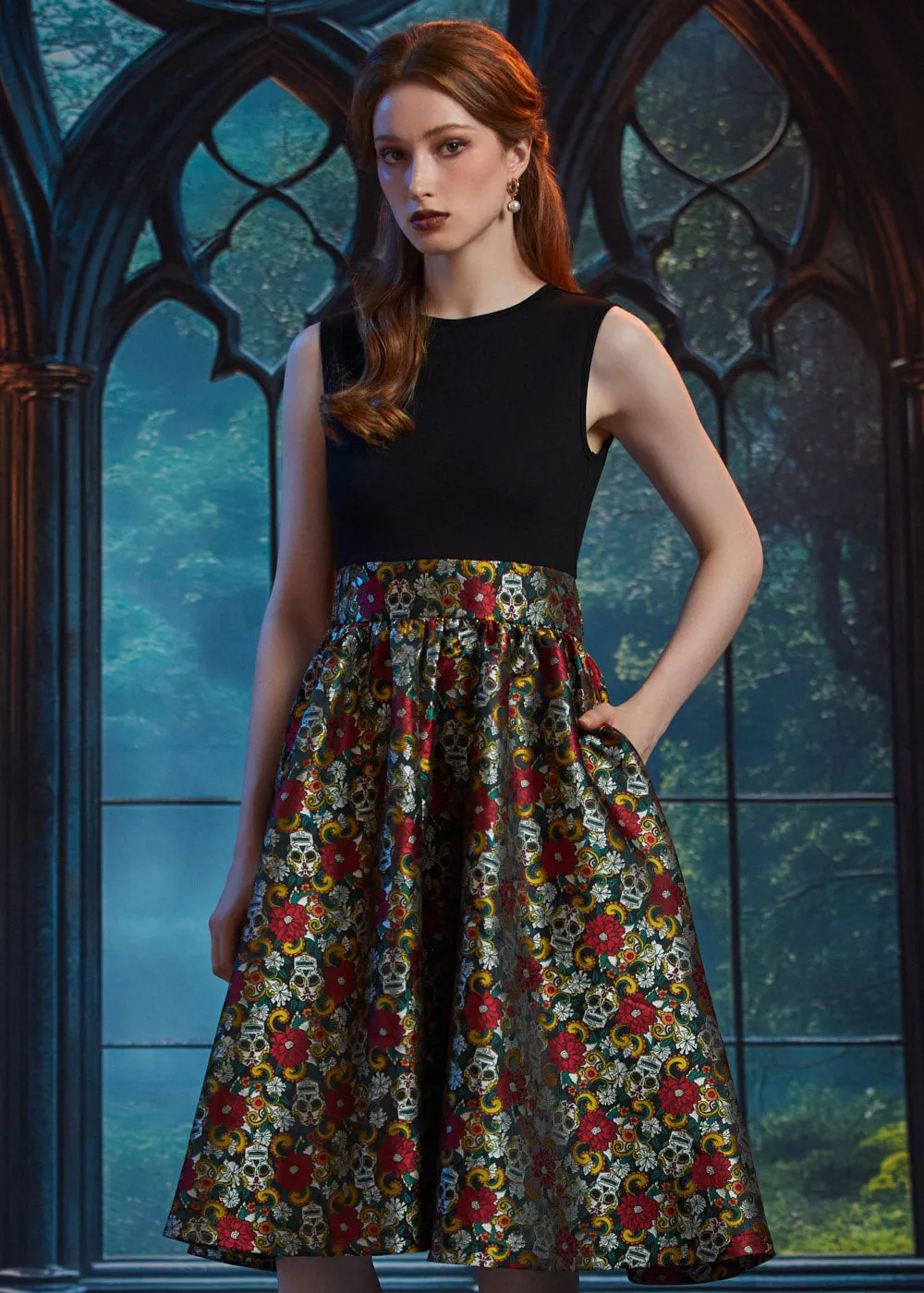 Afterlife of the Party Fit & Flare Dress sold by Modcloth product image thumbnail 3