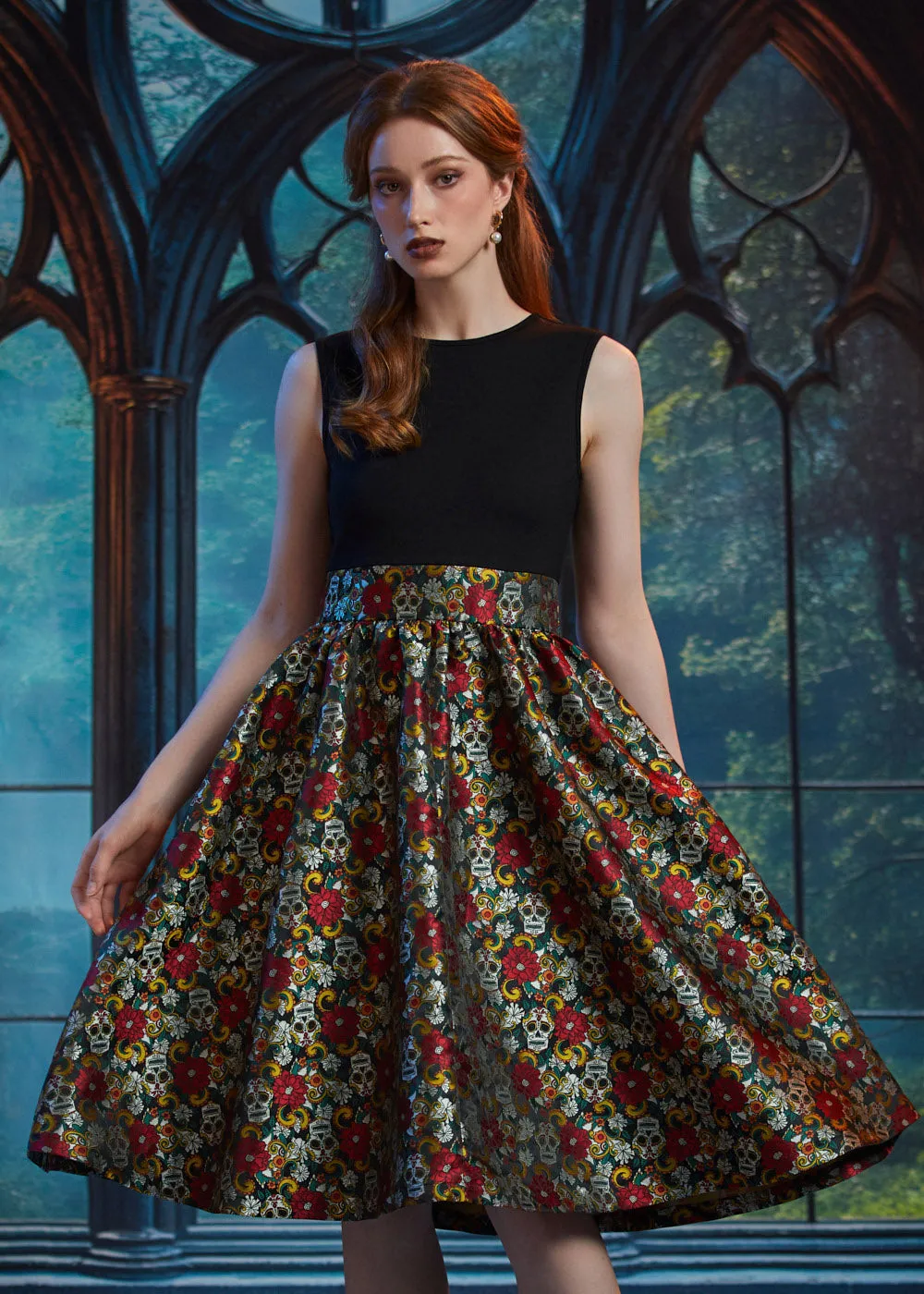 Afterlife of the Party Fit & Flare Dress sold by Modcloth product image thumbnail 5