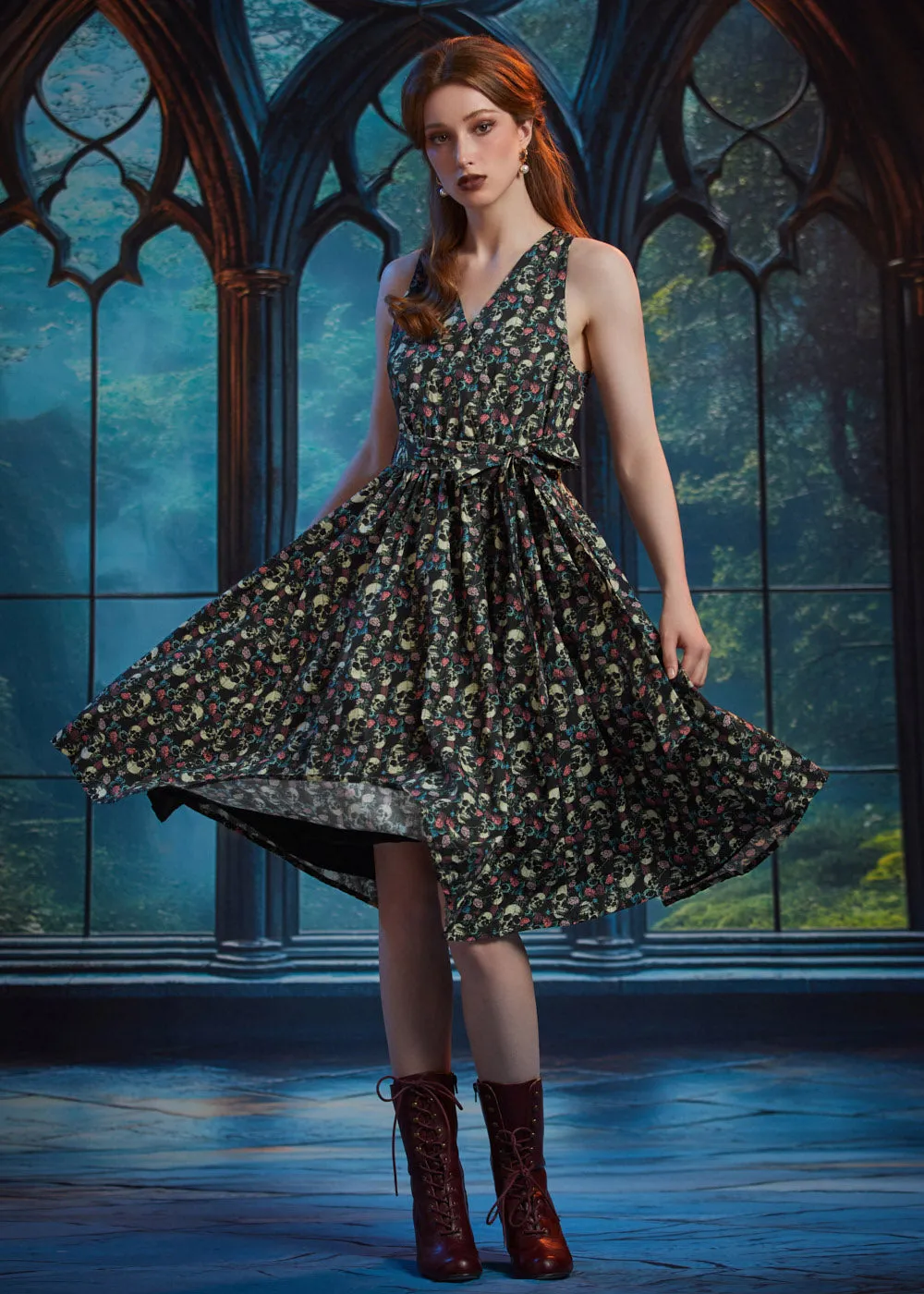 Instant Energy Faux-Wrap Dress sold by Modcloth product image thumbnail 3