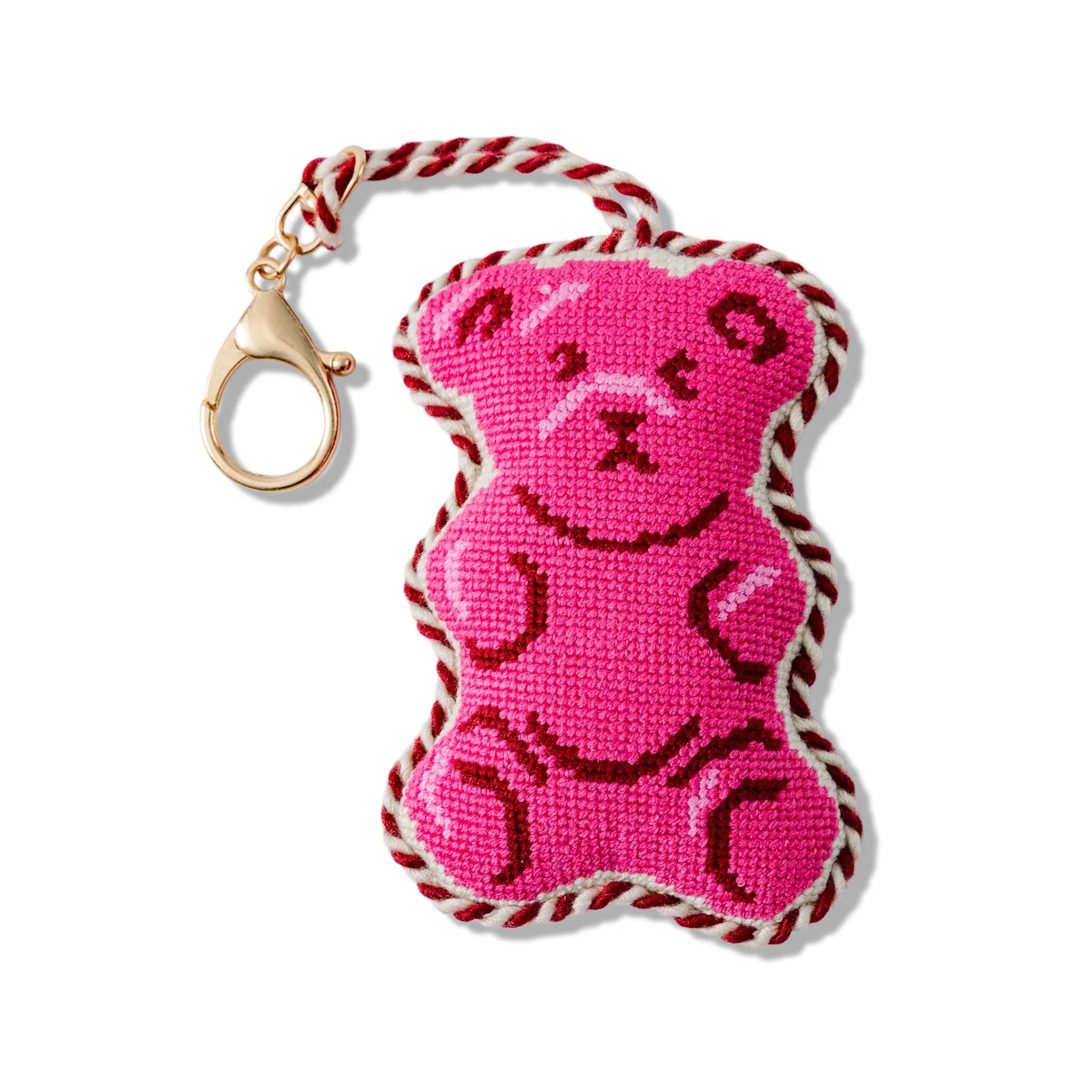 Needlepoint Bag Charm - Gummy Bear sold by Modcloth
