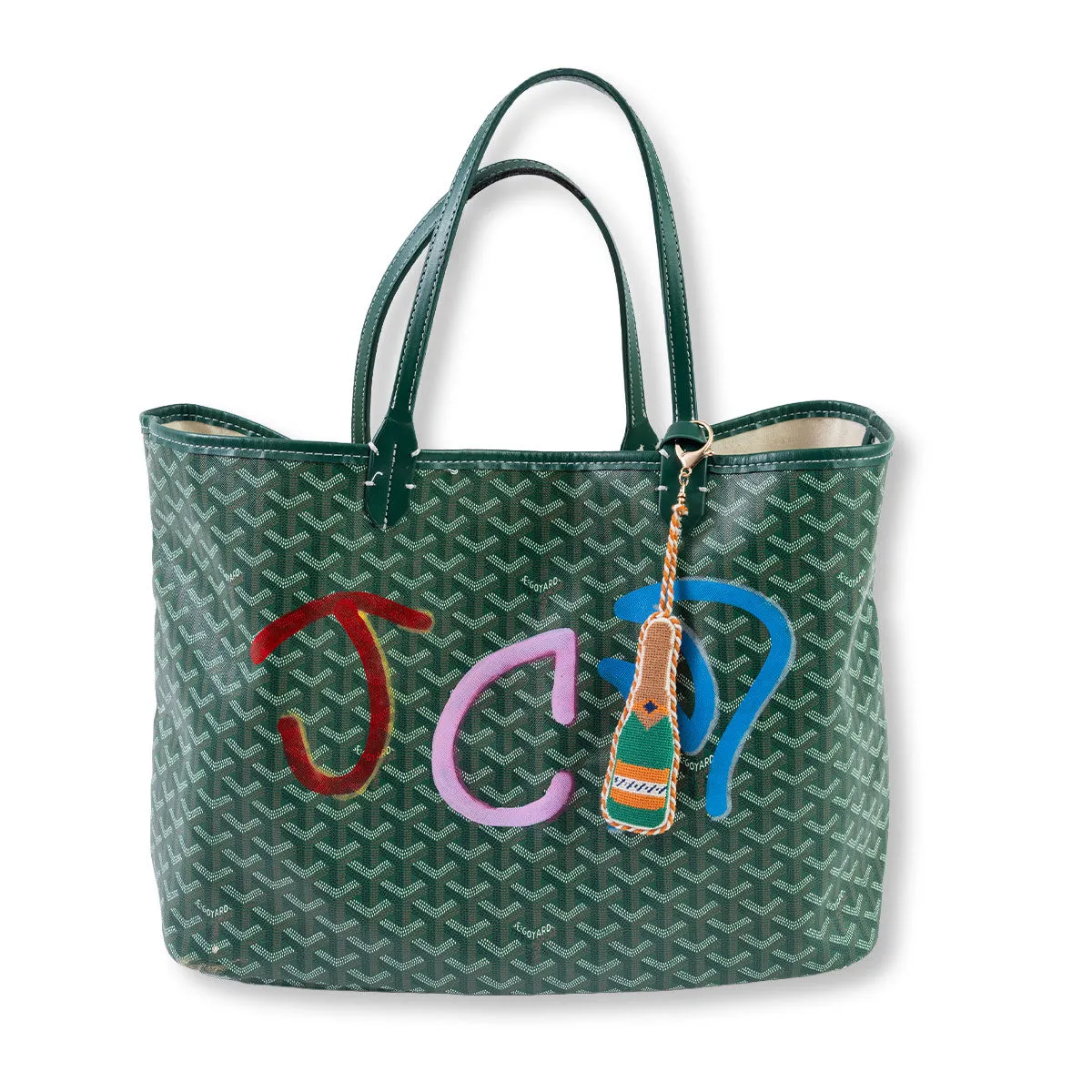 Needlepoint Bag Charm - Champagne Bottle sold by Modcloth product image thumbnail 4
