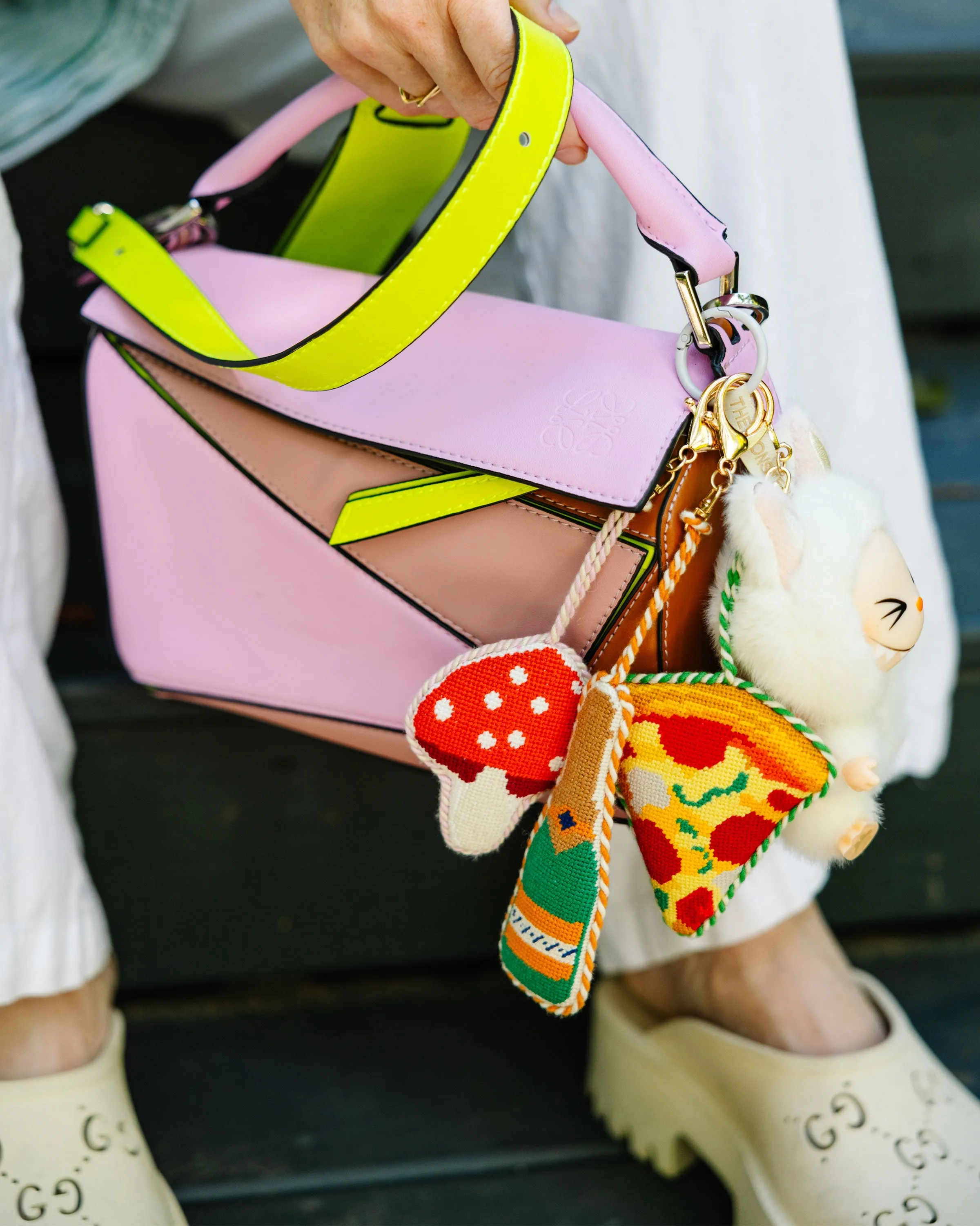 Needlepoint Bag Charm - Mushroom sold by Modcloth product image thumbnail 2