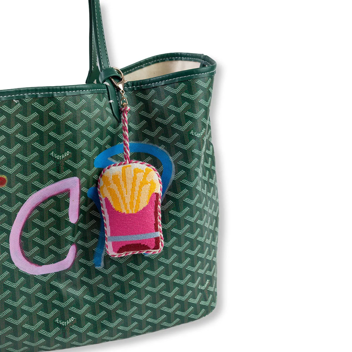 Needlepoint Bag Charm - French Fries sold by Modcloth product image thumbnail 3