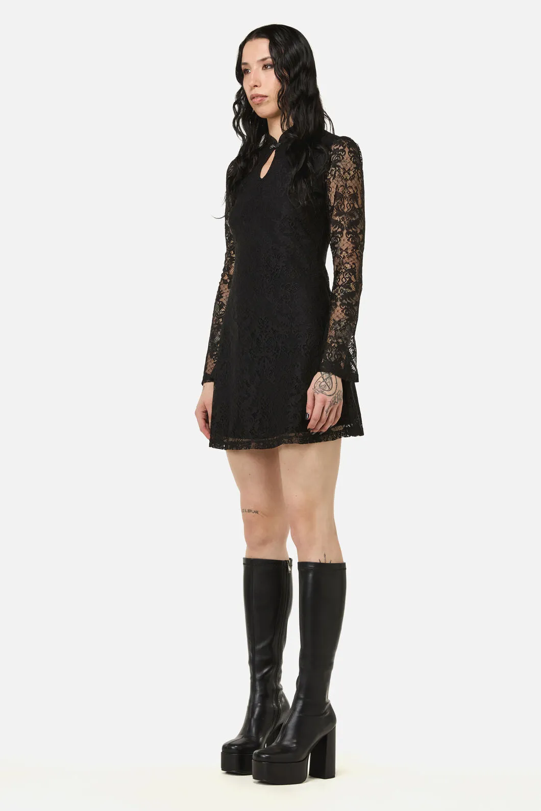 Eternal Lace Mini Dress sold by Modcloth product image thumbnail 5