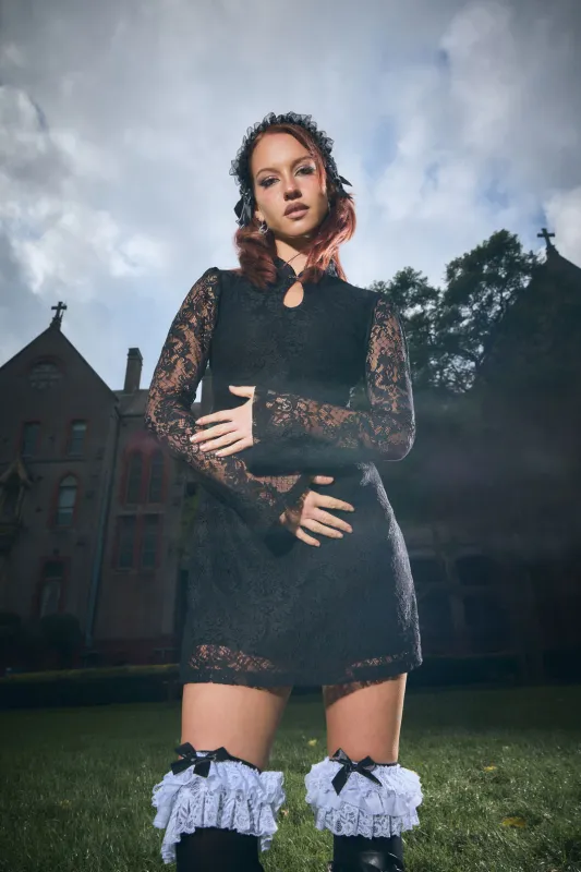 Eternal Lace Mini Dress made by Modcloth