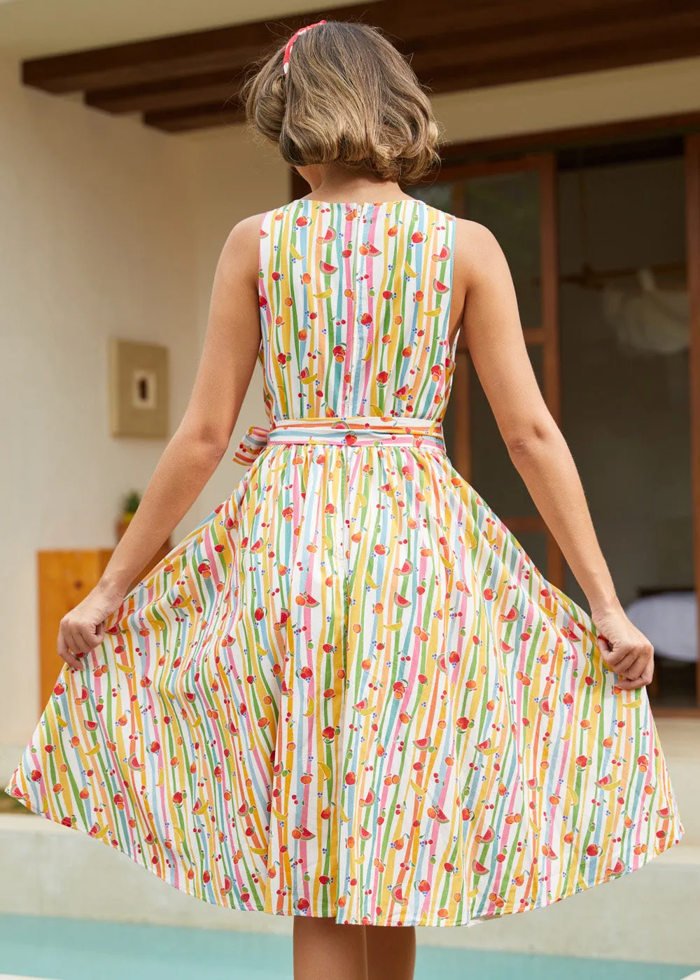 Instant Energy Faux-Wrap Dress sold by Modcloth product image thumbnail 5