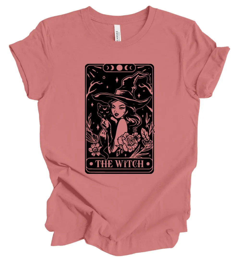 The Witch Tarot T-Shirt: Dusty Rose sold by Modcloth product image thumbnail 2