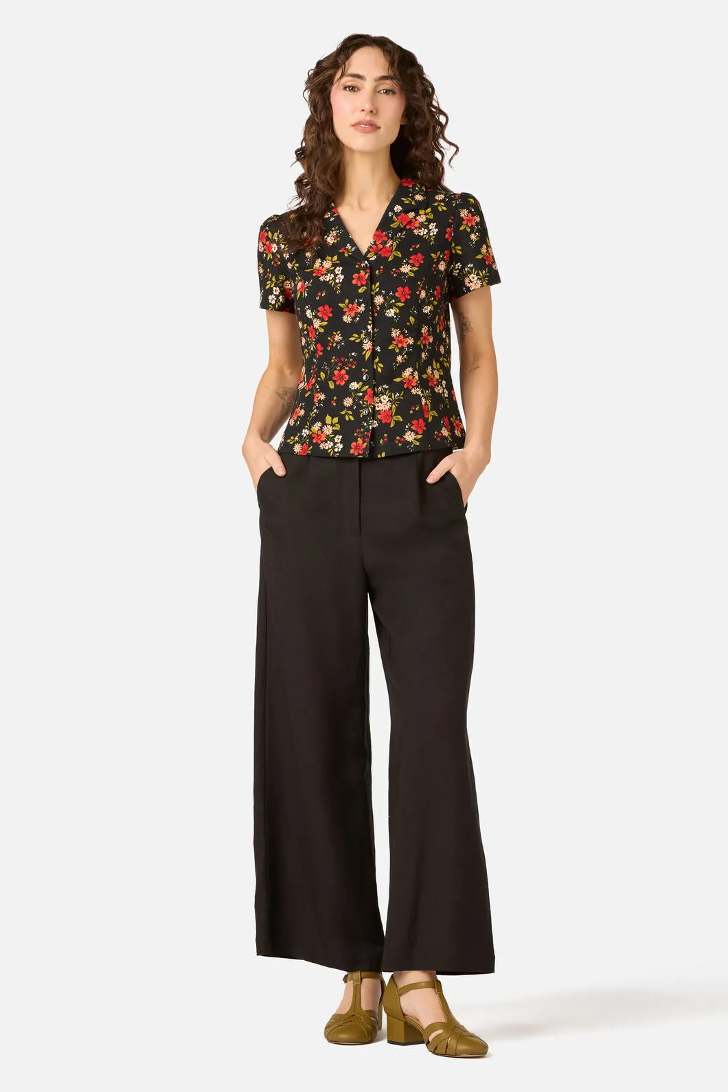 Posy Floral Blouse sold by Modcloth product image thumbnail 2