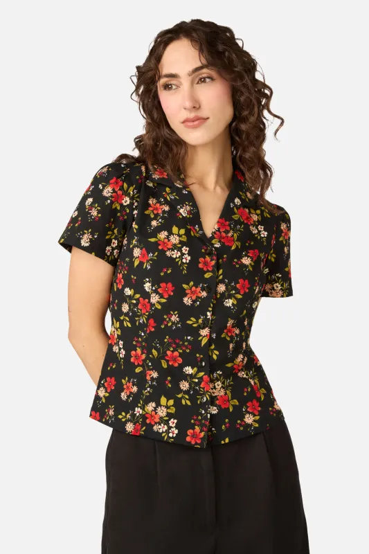 Posy Floral Blouse made by Modcloth