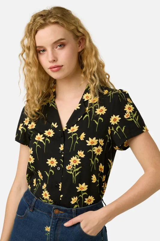 Goldie Daisy Blouse made by Modcloth