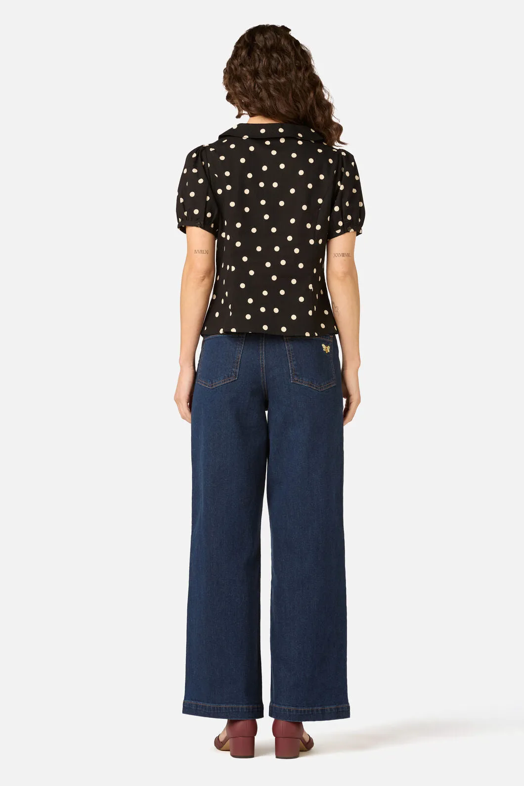 Kelly Polka Dot Blouse sold by Modcloth product image thumbnail 4