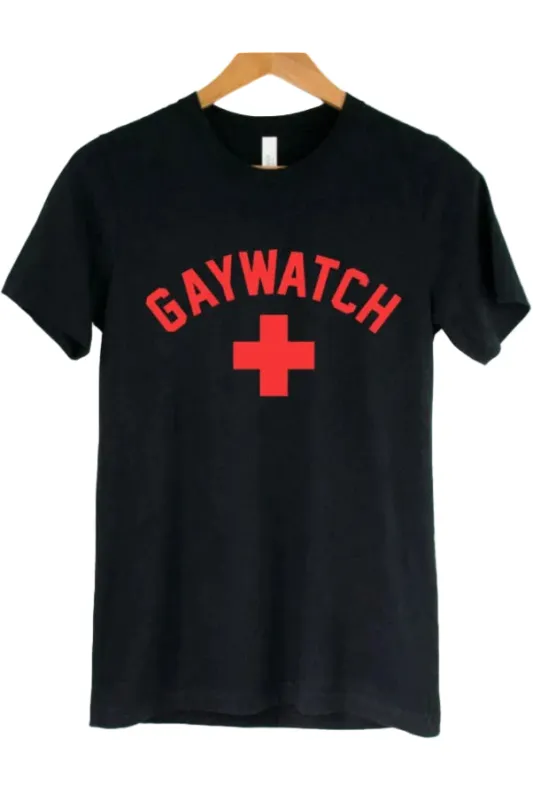 Gaywatch: T-Shirt, Pullover, Hoodie, Tank or Long Sleeve made by Modcloth