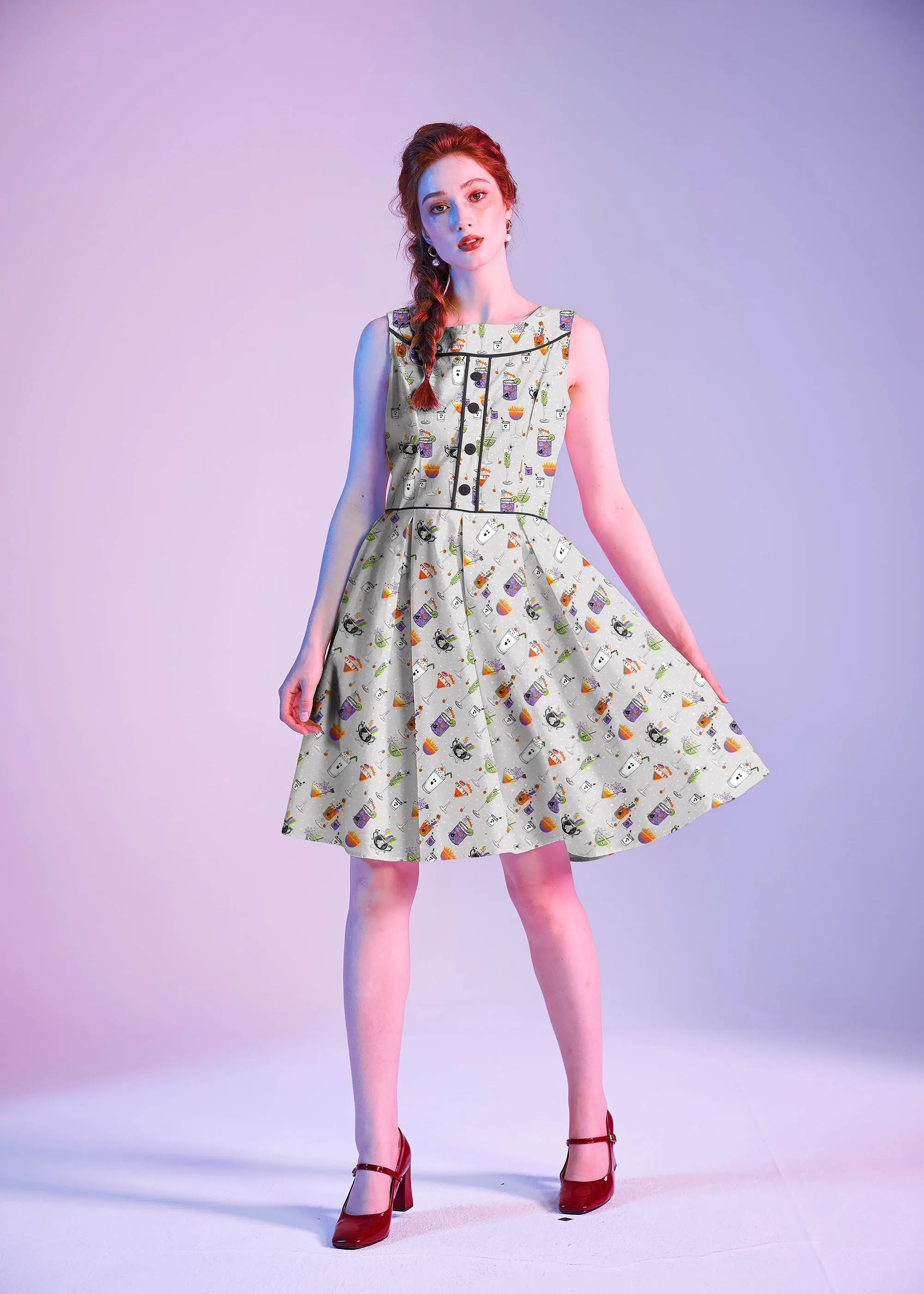 Elizabeth Dress in Witches Brew sold by Modcloth