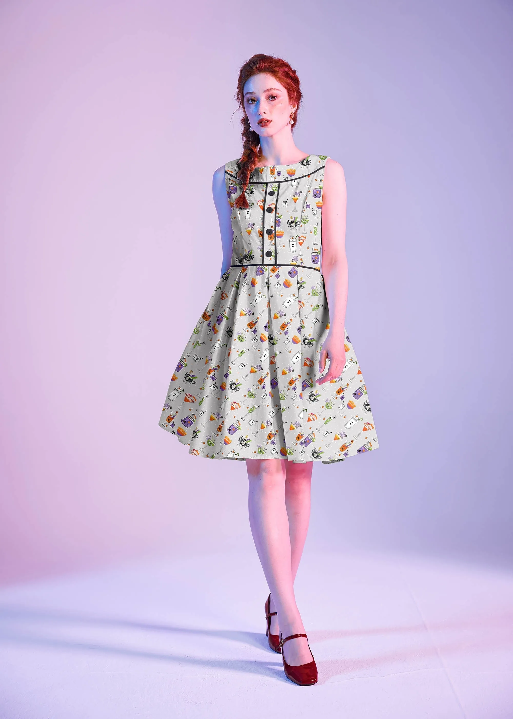 Elizabeth Dress in Witches Brew sold by Modcloth product image thumbnail 3