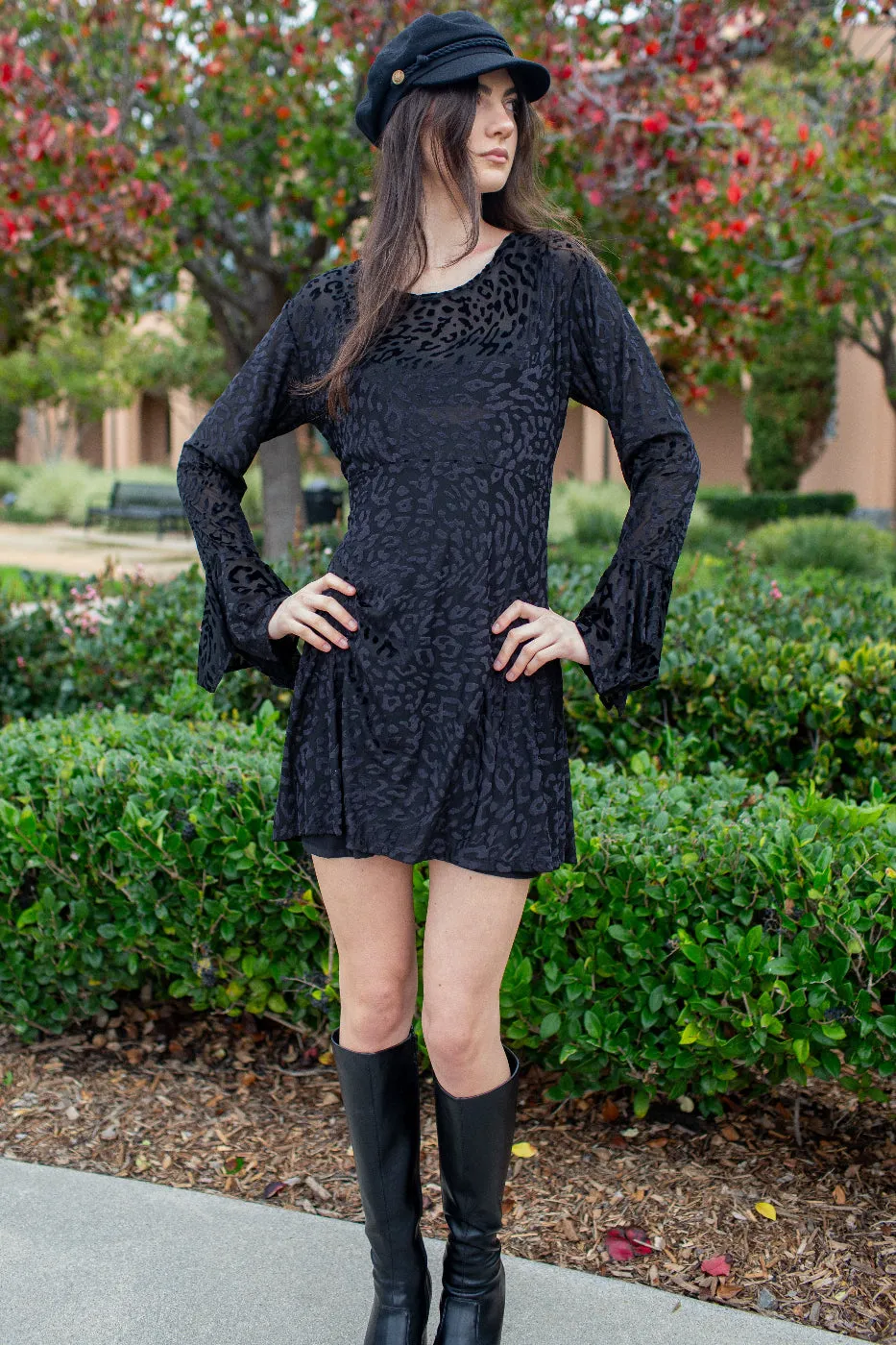 Jill Mini Dress in Of The Night sold by Modcloth product image thumbnail 4