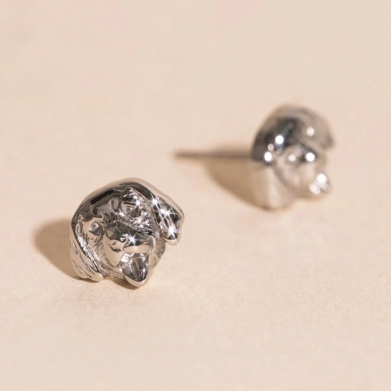 Golden Retriever Stud Earrings sold by Modcloth product image thumbnail 2