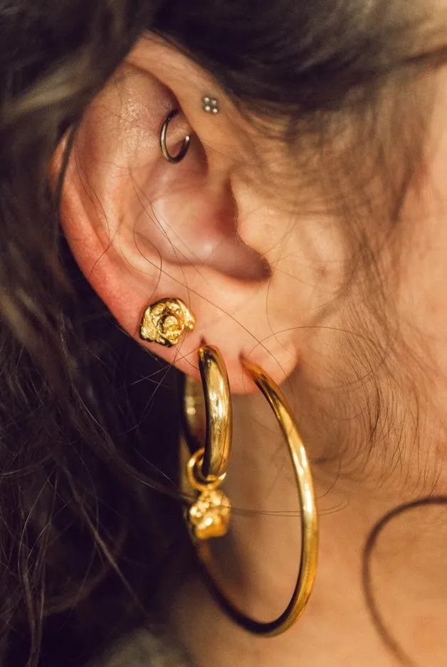 Golden Retriever Stud Earrings sold by Modcloth product image thumbnail 3