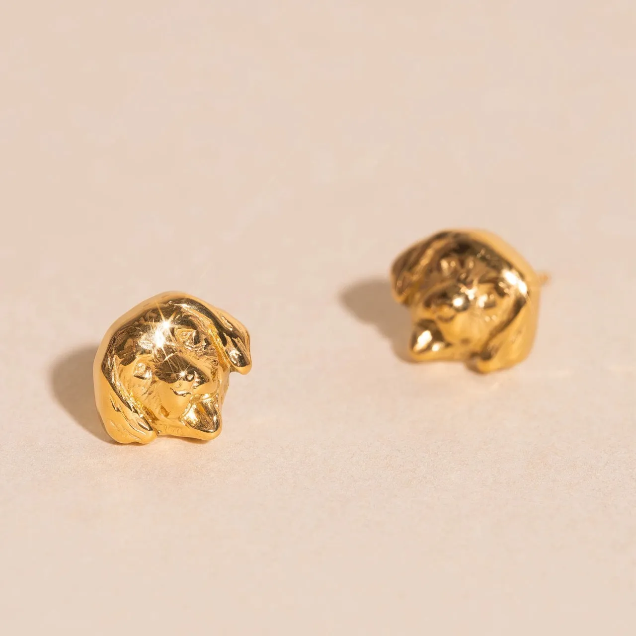 Golden Retriever Stud Earrings sold by Modcloth product image thumbnail 5