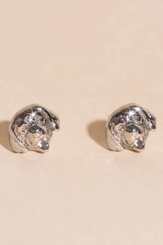 Golden Retriever Stud Earrings made by Modcloth