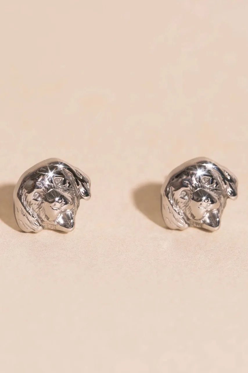 Golden Retriever Stud Earrings sold by Modcloth