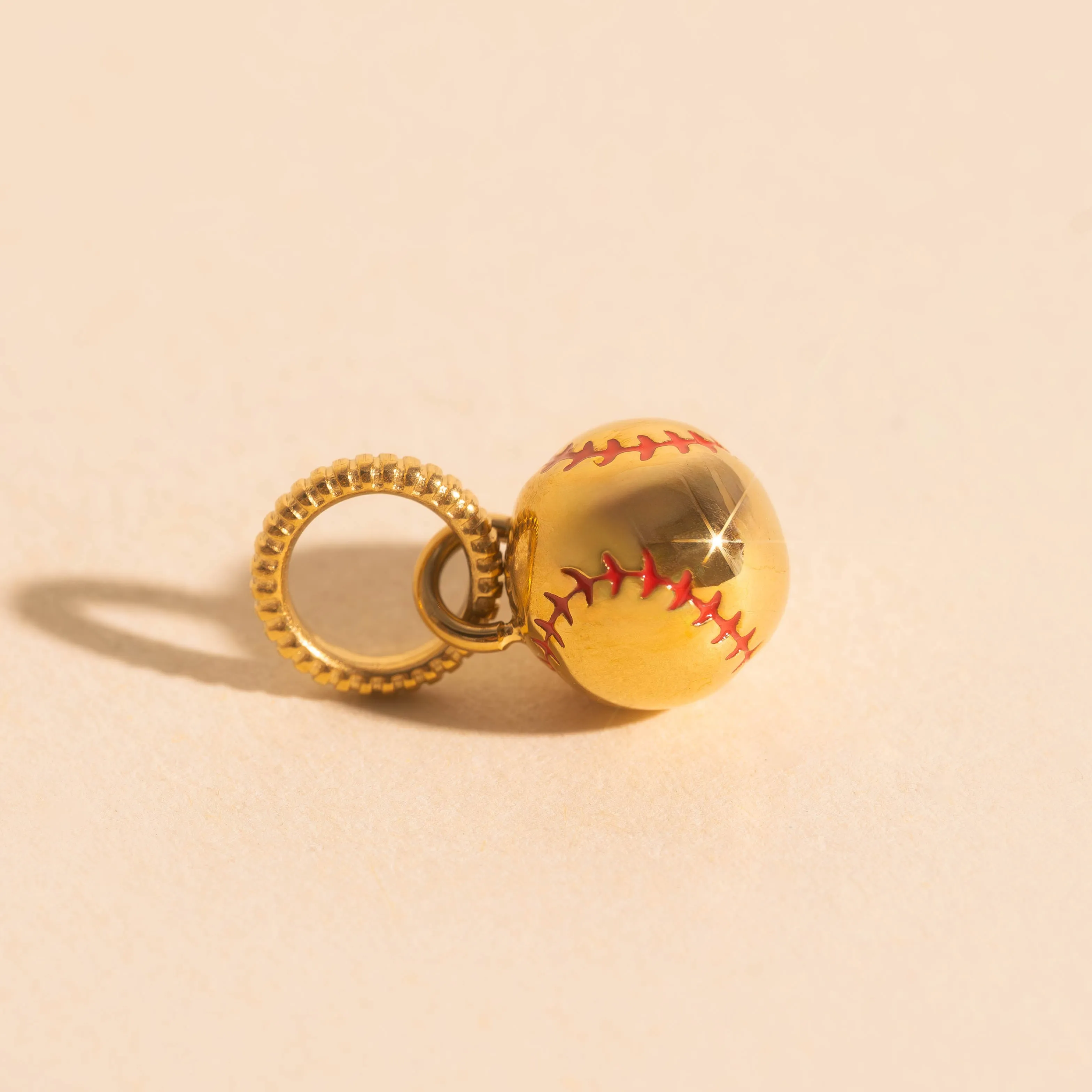 Fastball Necklace Charm sold by Modcloth product image thumbnail 4