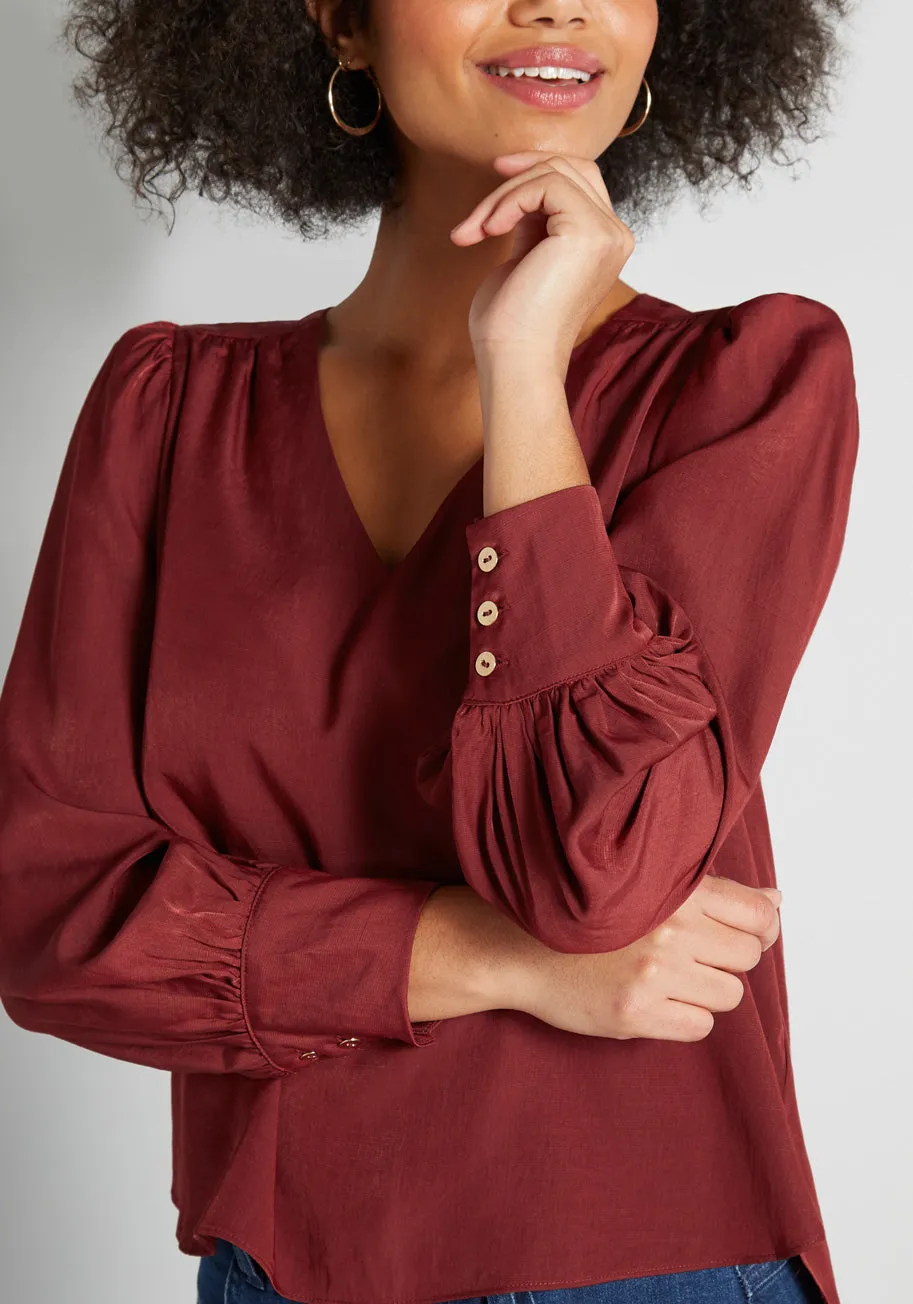 Her Royal Fine-ness Blouse sold by Modcloth product image thumbnail 4