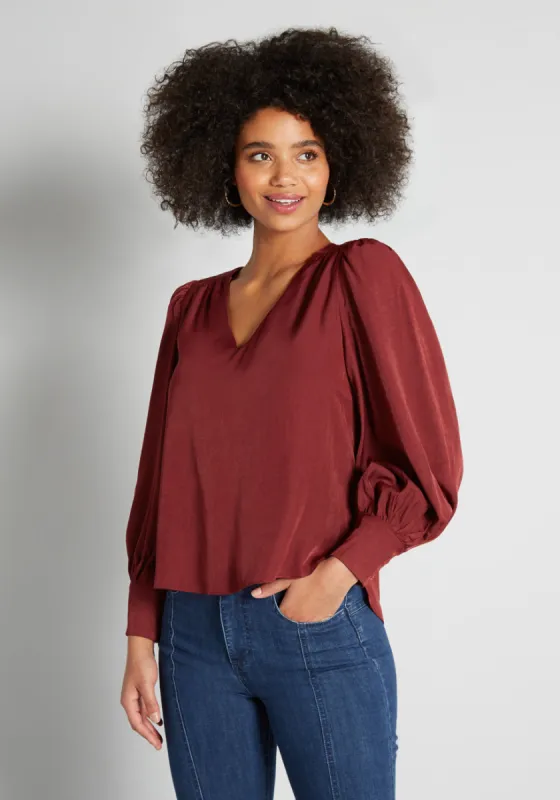 Her Royal Fine-ness Blouse sold by Modcloth