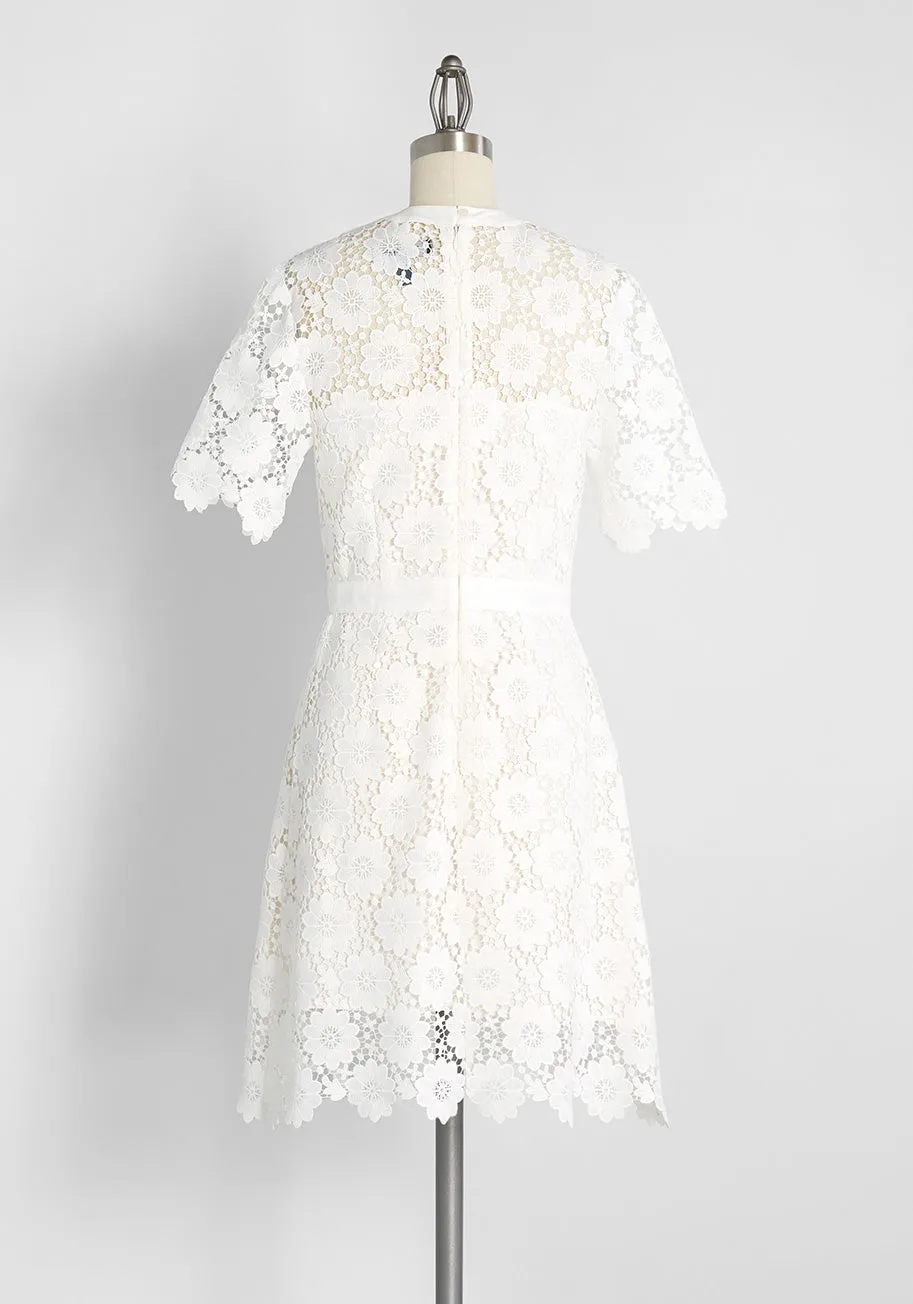 In Delicate Detail Mini Dress sold by Modcloth product image thumbnail 2