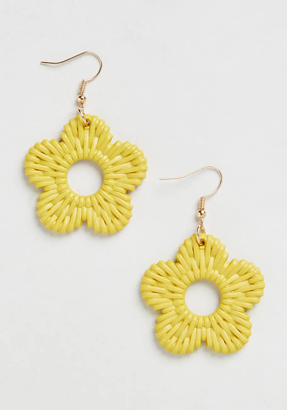 Swaying Daisies Dangle Earrings sold by Modcloth