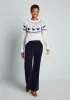 Sailing With Whales Fair Isle Sweater sold by Modcloth