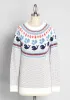 Sailing With Whales Fair Isle Sweater sold by Modcloth