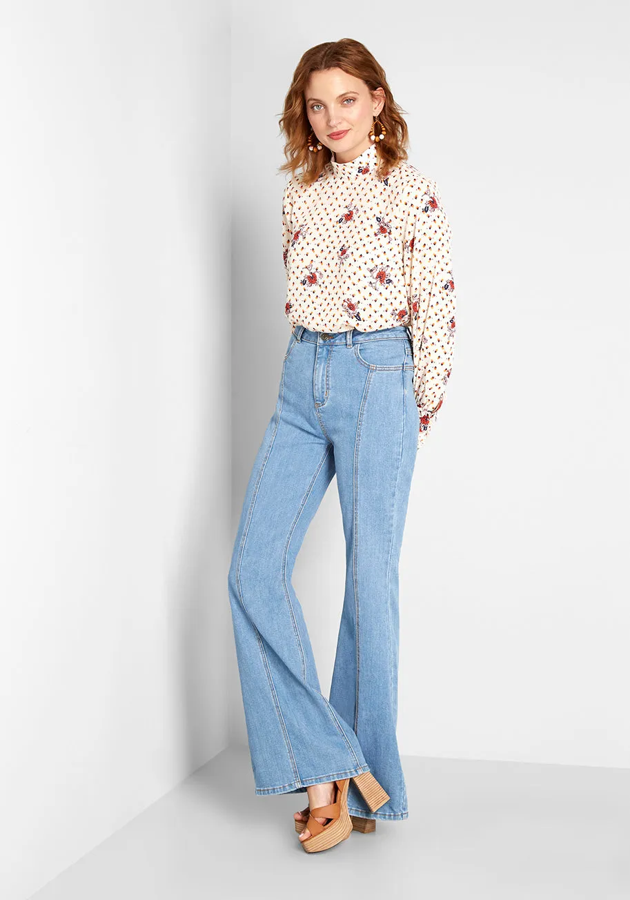 A Grace of One's Own Chiffon Blouse sold by Modcloth product image thumbnail 4