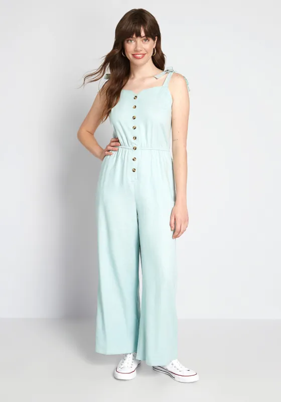 Every Waking Momentum Jumpsuit made by Modcloth