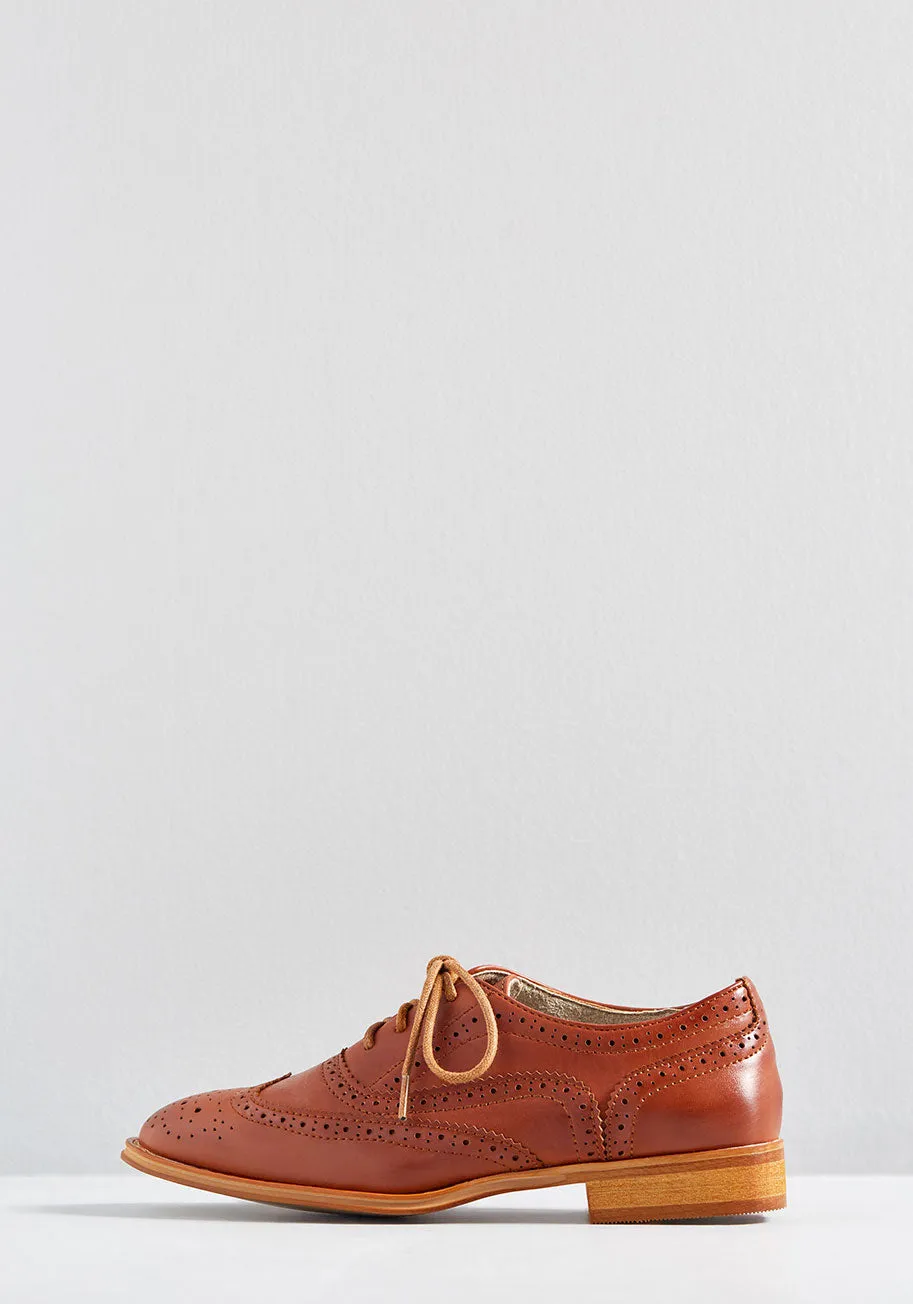 Talking Picture Oxford Flat sold by Modcloth product image thumbnail 3