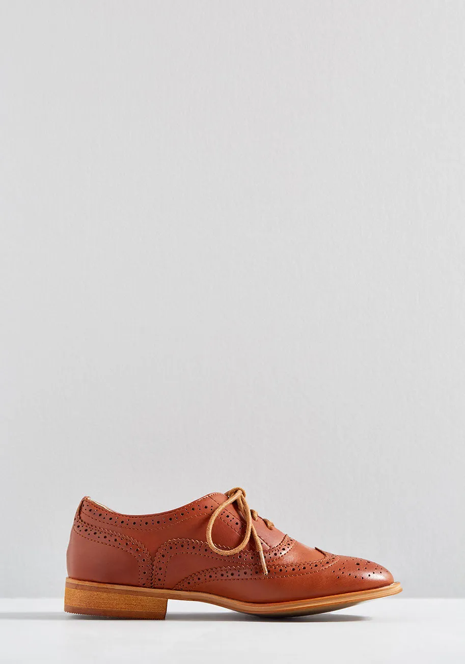Talking Picture Oxford Flat sold by Modcloth product image thumbnail 4