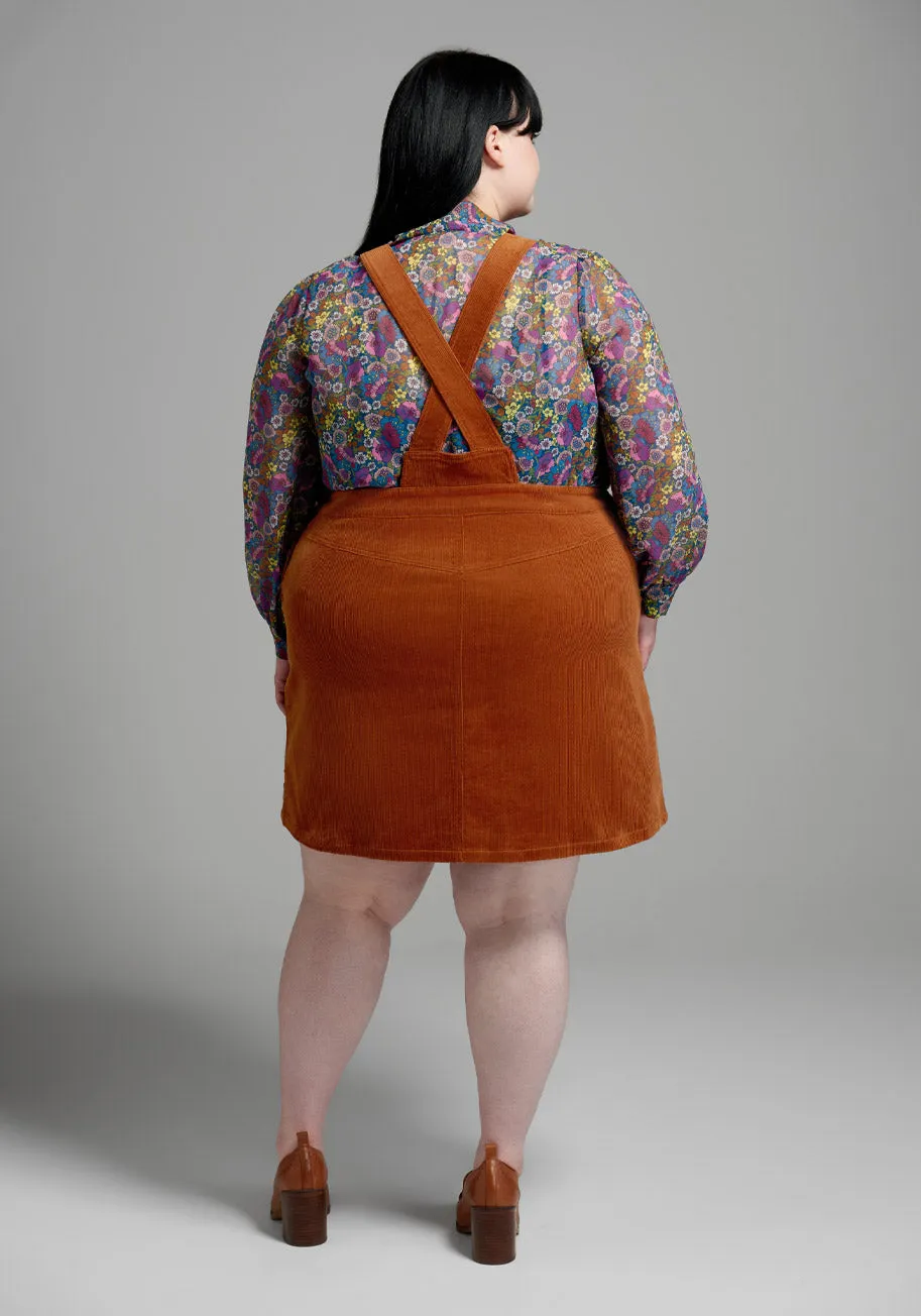 Strike a 'Cord' Skirtall sold by Modcloth product image thumbnail 4