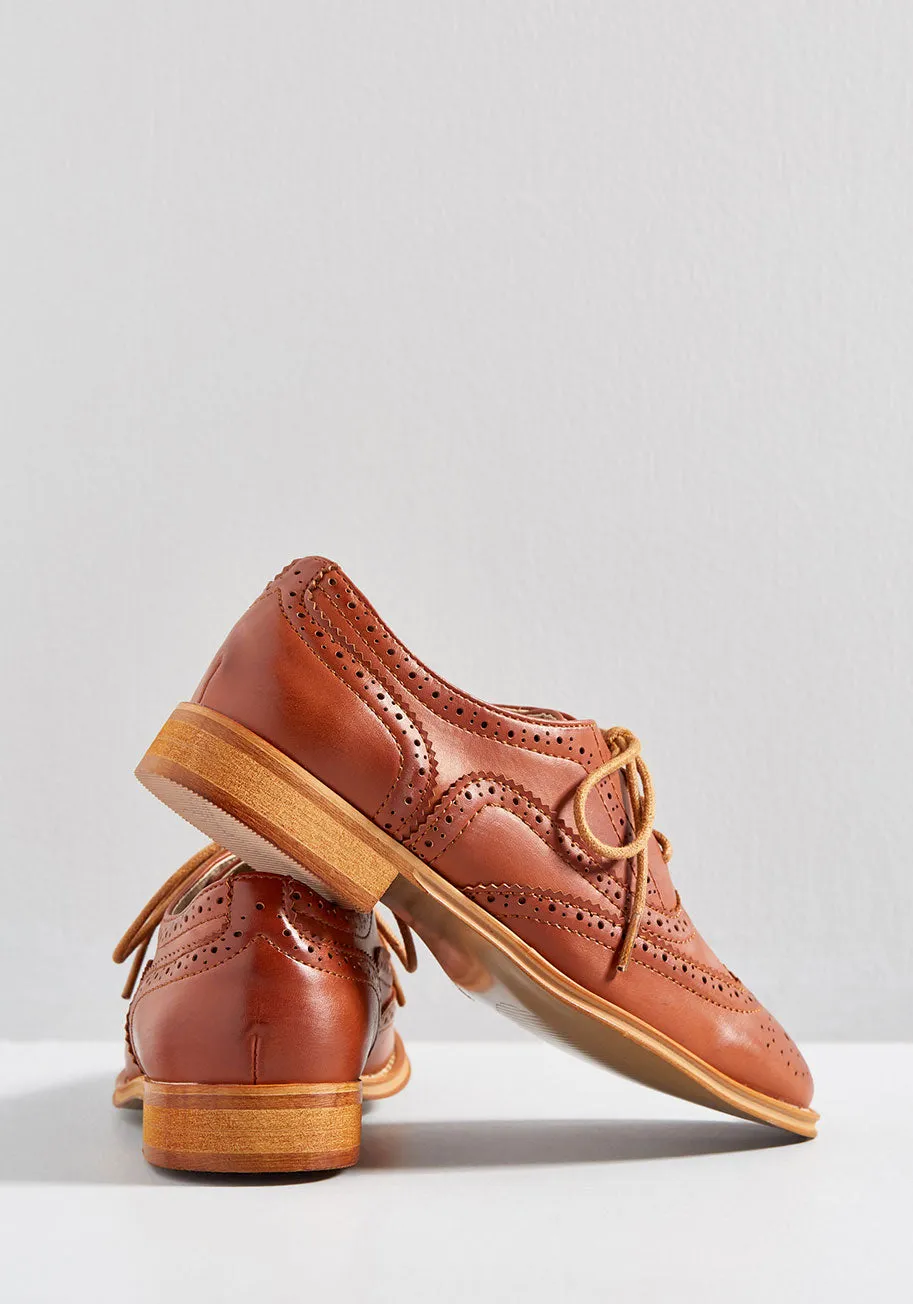 Talking Picture Oxford Flat sold by Modcloth product image thumbnail 5