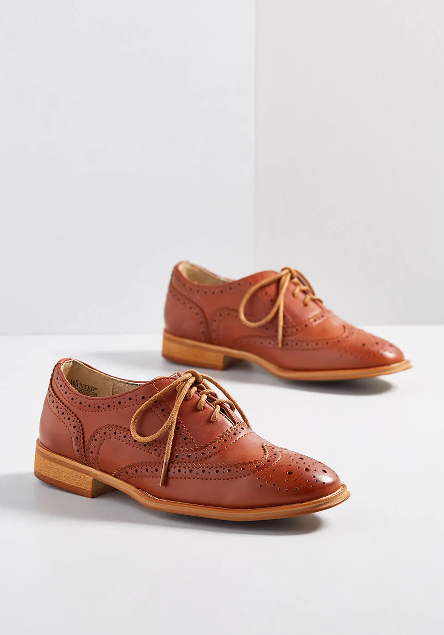 Talking Picture Oxford Flat sold by Modcloth product image thumbnail 2
