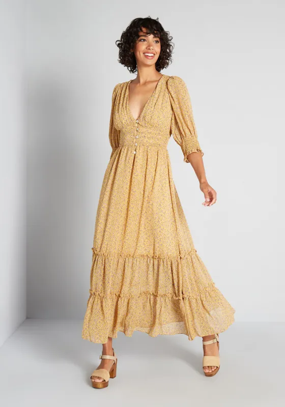 The Golden Hour Maxi Dress sold by Modcloth