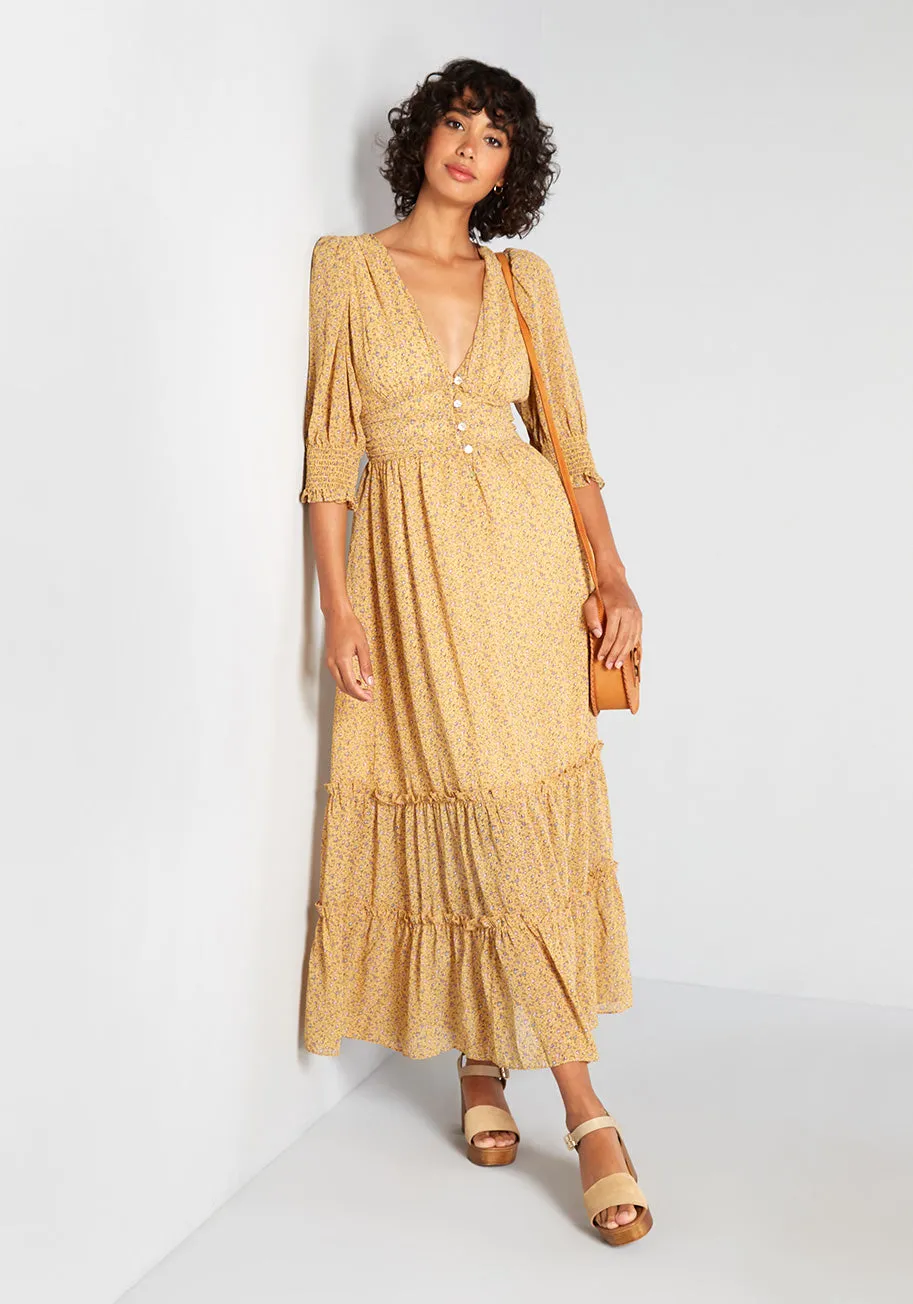 The Golden Hour Maxi Dress sold by Modcloth product image thumbnail 3