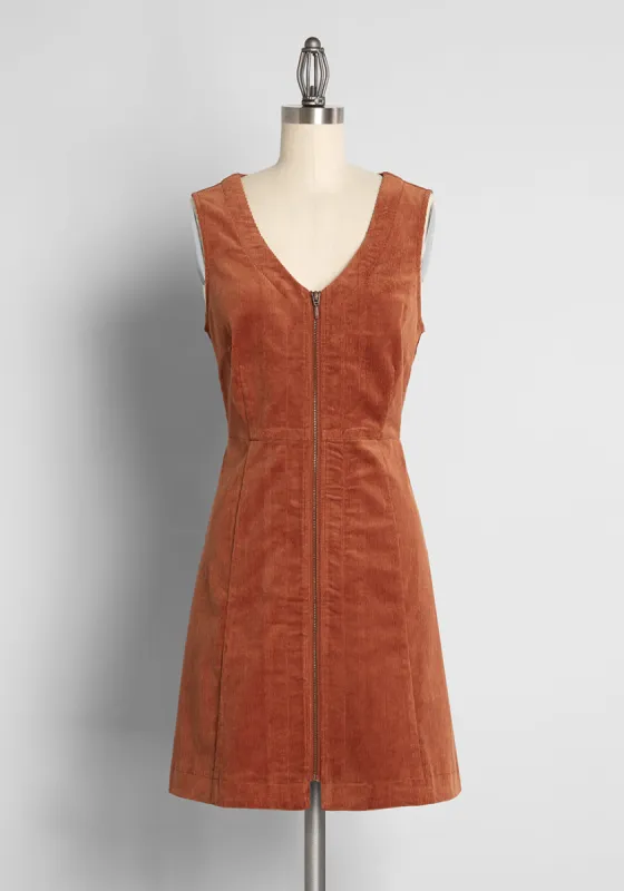 ModCloth x Princess Highway Corduroy Mini Dress sold by Modcloth