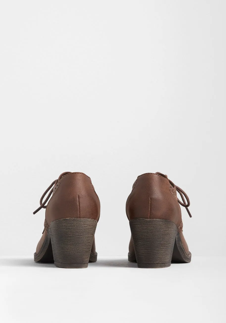 Keep Up With Me Lace-Up Bootie sold by Modcloth product image thumbnail 3