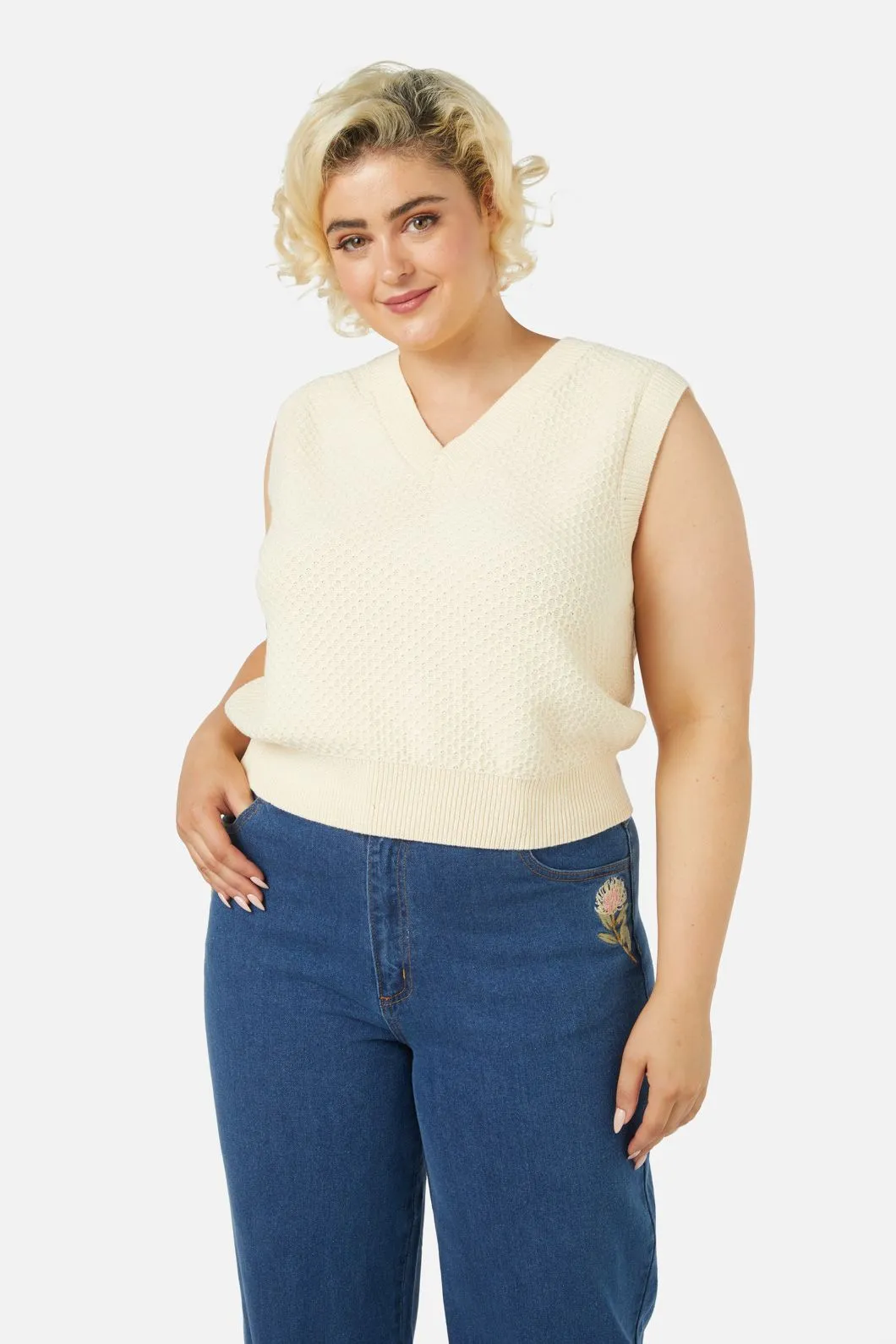 Avery Knit Vest sold by Modcloth product image thumbnail 2