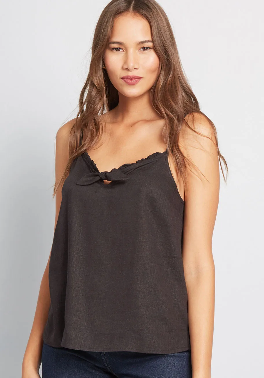Spruced Up Summer Sleeveless Top sold by Modcloth