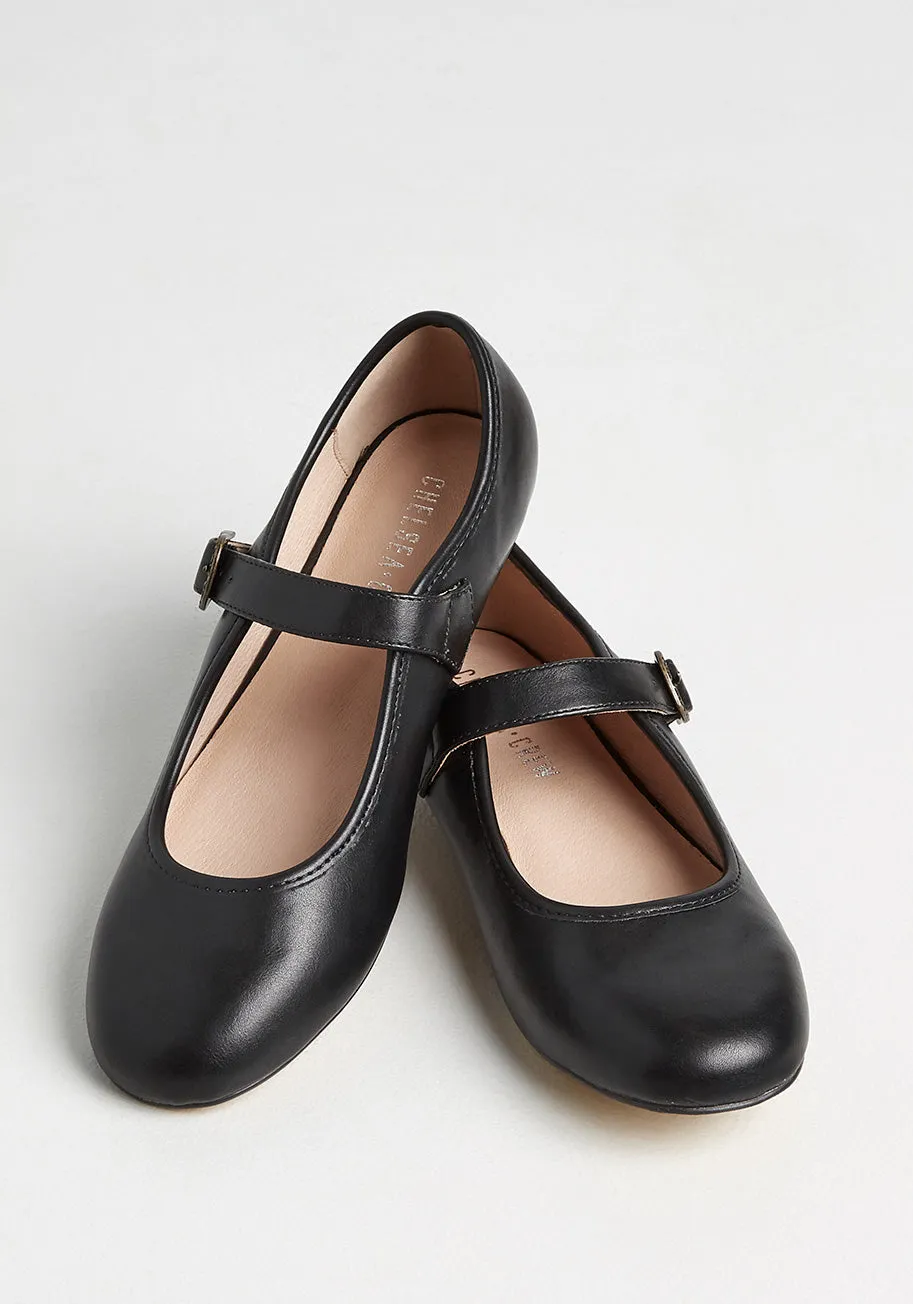 Always Stepping Up Mary Jane Flat sold by Modcloth