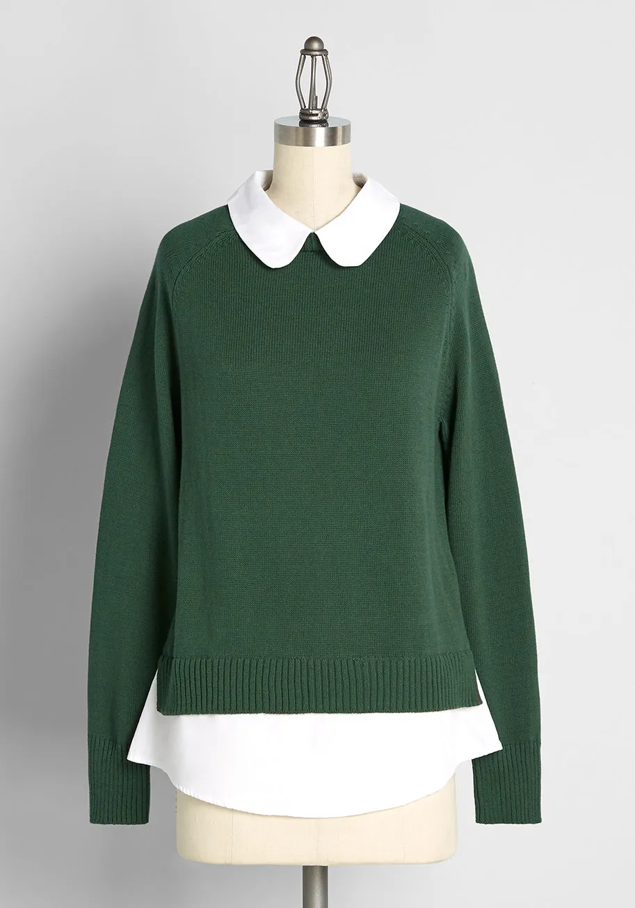 Holiday Lane Twofer Sweater sold by Modcloth