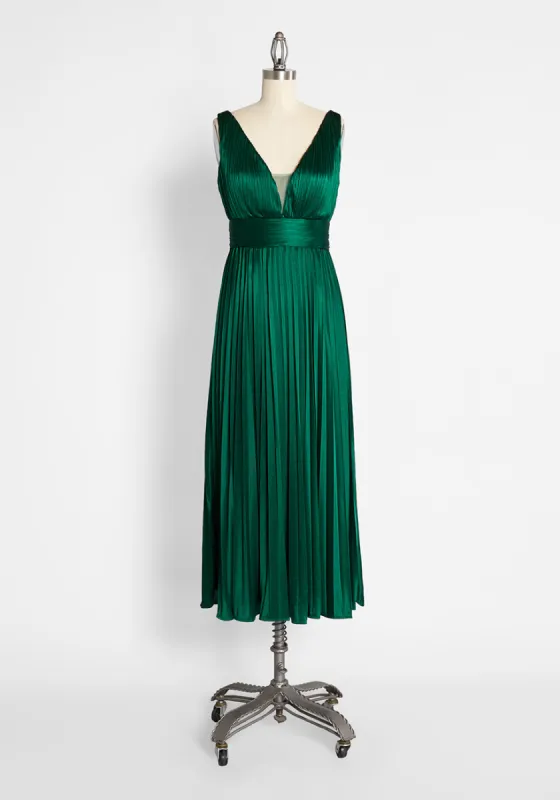 Fete Focused Midi Dress sold by Modcloth