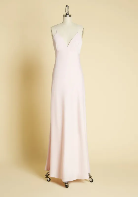 Embrace Elegance Satin Maxi Dress sold by Modcloth