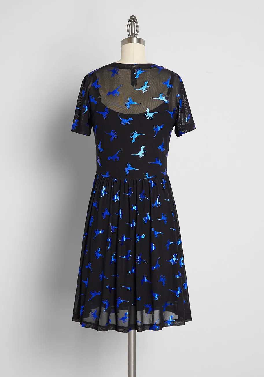 Veloci-rapture Fit and Flare Dress sold by Modcloth product image thumbnail 2